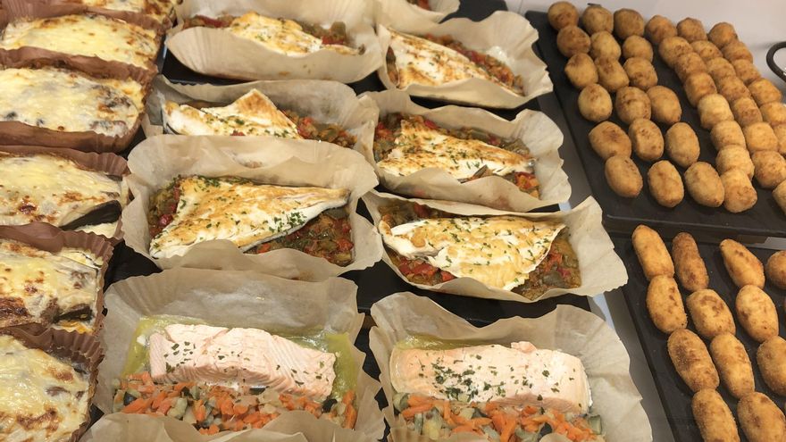 'Listo para comer' ofrece desde gratinados hasta paella