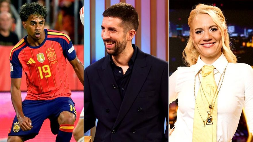 España (40.2%) sigue de dulce en RTVE, 'La Revuelta' (15.2%) lo agradece y 'Al cielo con ella' (8.2%) no le saca partido