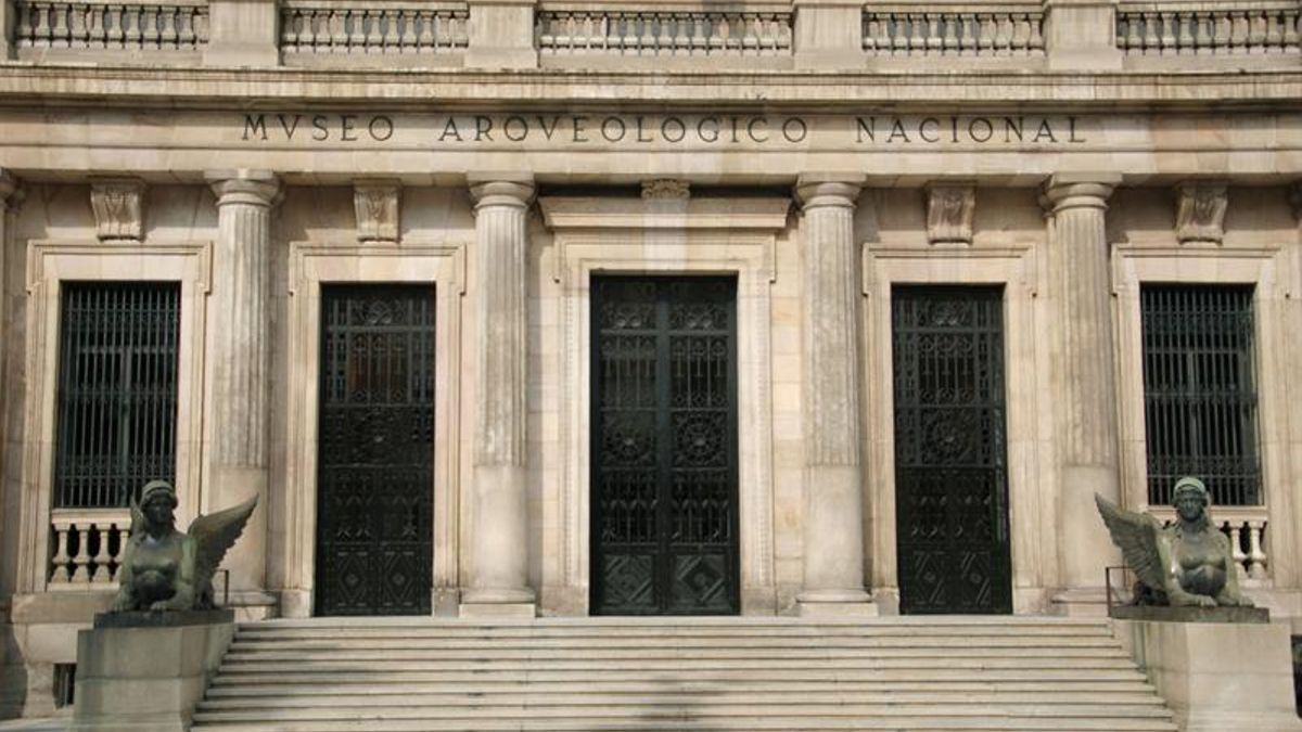 Fachada del Museo Arqueológico Nacional (MAN).