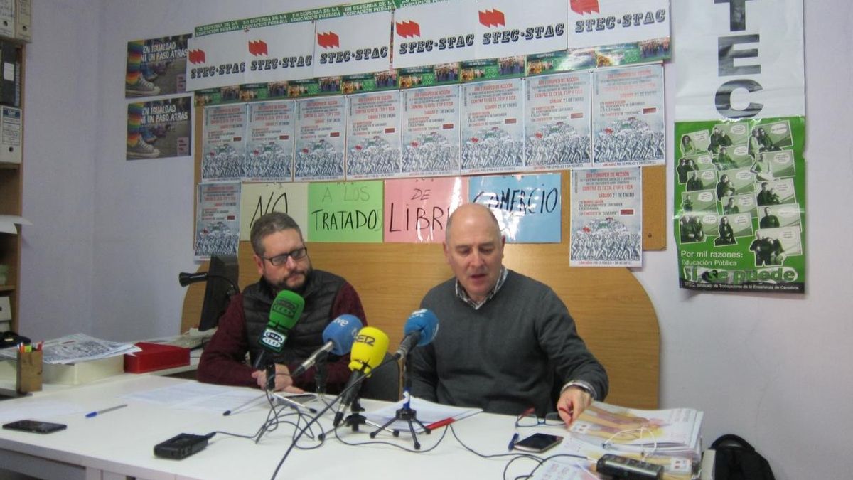 STEC pedirá a la Consejería de Educación que "rompa" con la tasa de reposición del profesorado