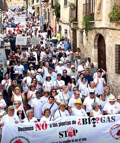 Protesta en Cuenca, en el Día de Castilla-La Mancha 2026