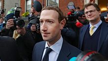 Mark Zuckerberg, fundador de Facebook, en su visita a Irlanda esta semana.
