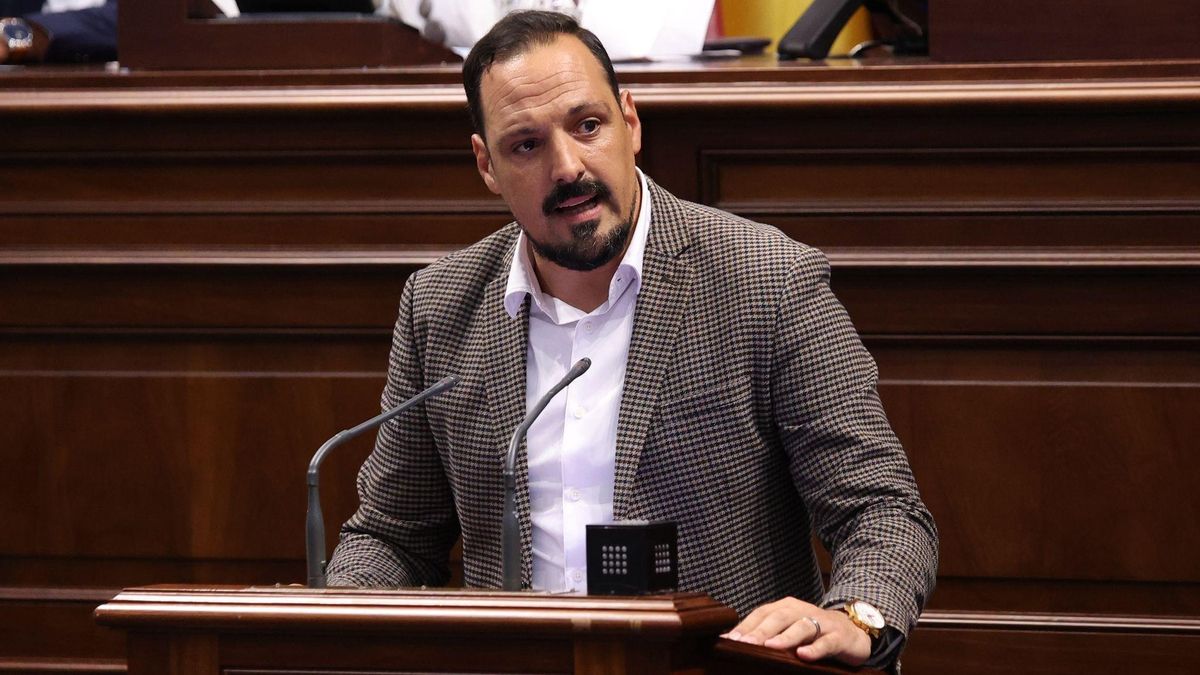 Jonathan de Felipe, diputado de CC por La Palma en el Parlamento de Canarias y alcalde de Breña Alta.