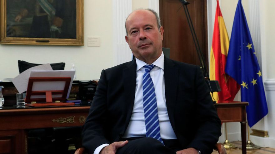 El ministro de Justicia, Juan Carlos Campo. EFE/Fernando Alvarado/Archivo