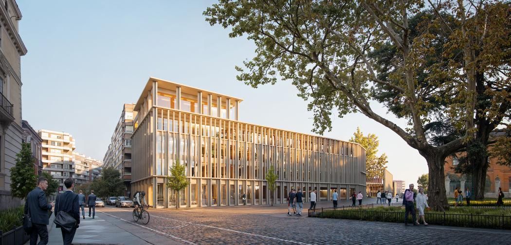 Imagen renderizada del futuro Campus de la Justicia de Valladolid.