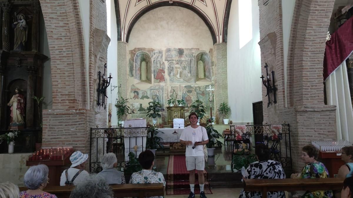 El proyecto de Miguel González, alumno becado del programa Ralbar de la Universidad de León, en Laguna de Negrillos.