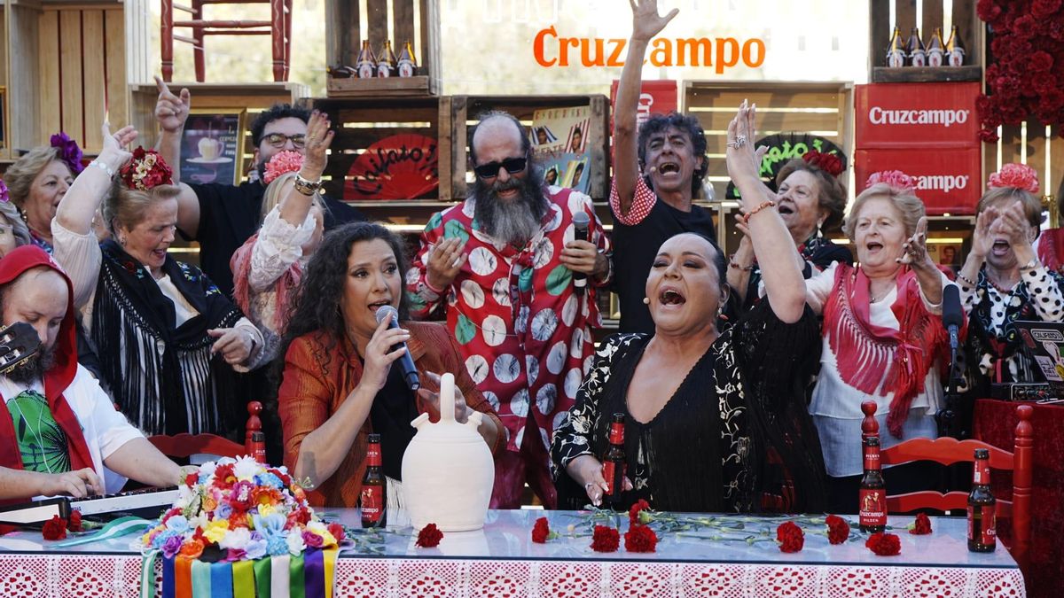 Califato 3/4, Falete y Tomasito reinterpretan la sevillana 'A bailar' con motivo de la Feria de Abril