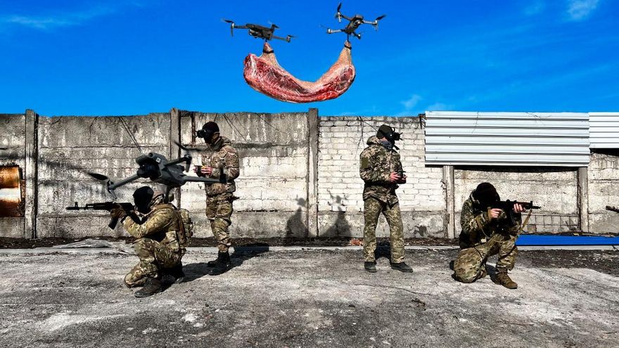 Drones, quads y micromecenazgo: la unidad militar ucraniana ligera que frenó el pesado convoy ruso que se dirigía a tomar Kiev