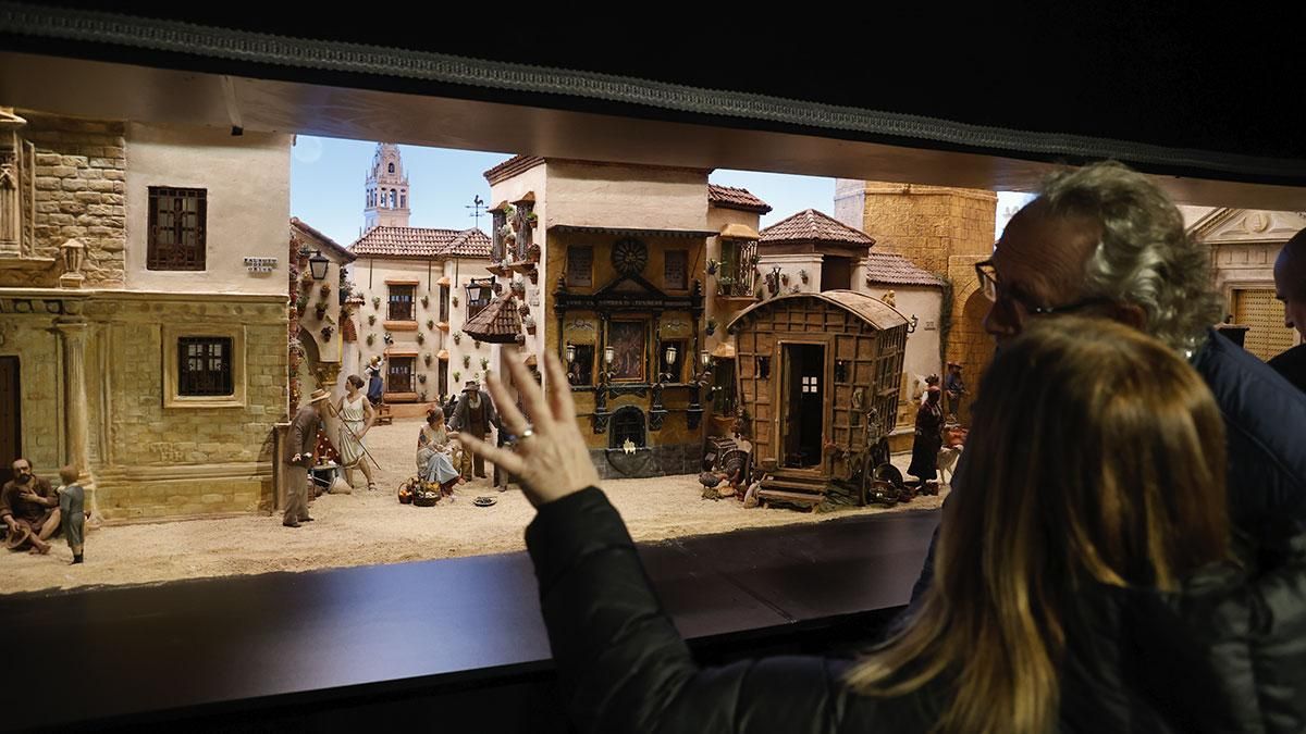 Inauguración del Belén de la Fundación Cajasol en Córdoba