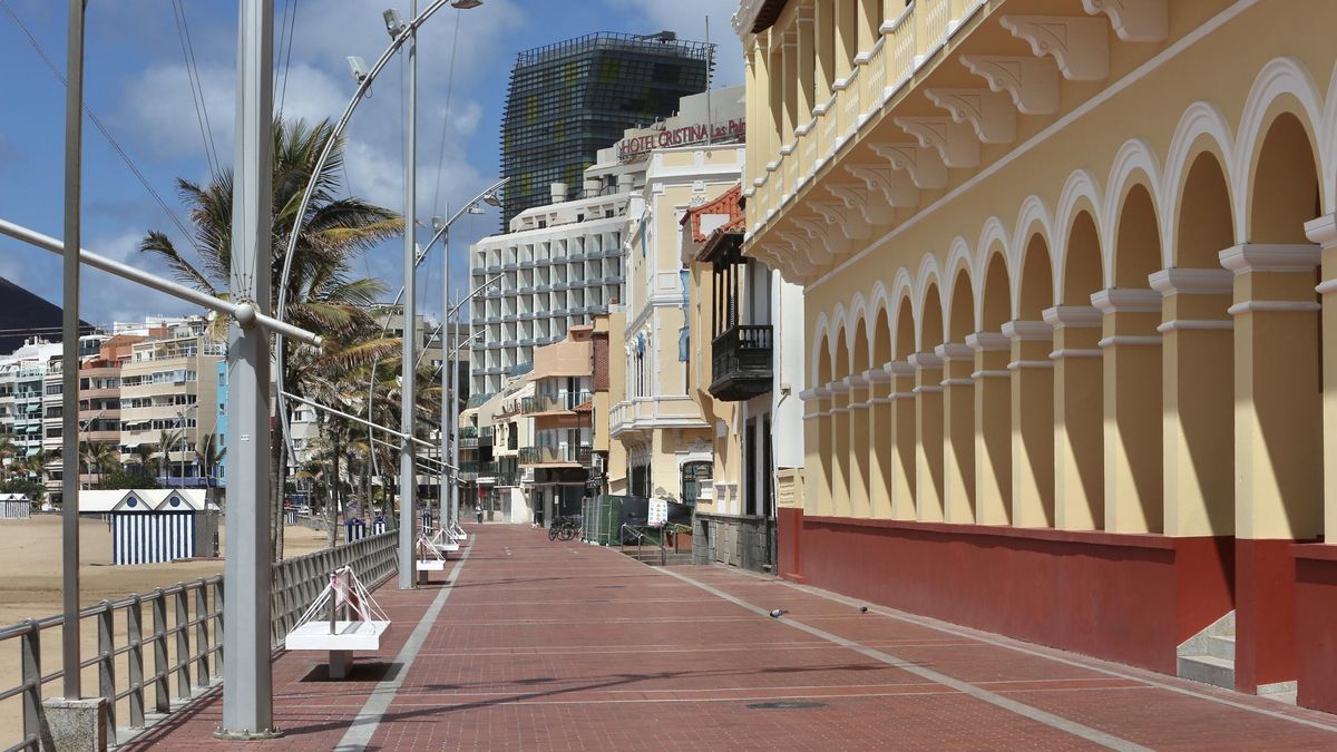 Detenidos tres jóvenes, uno menor, por un robo con violencia en el Paseo de Las Canteras