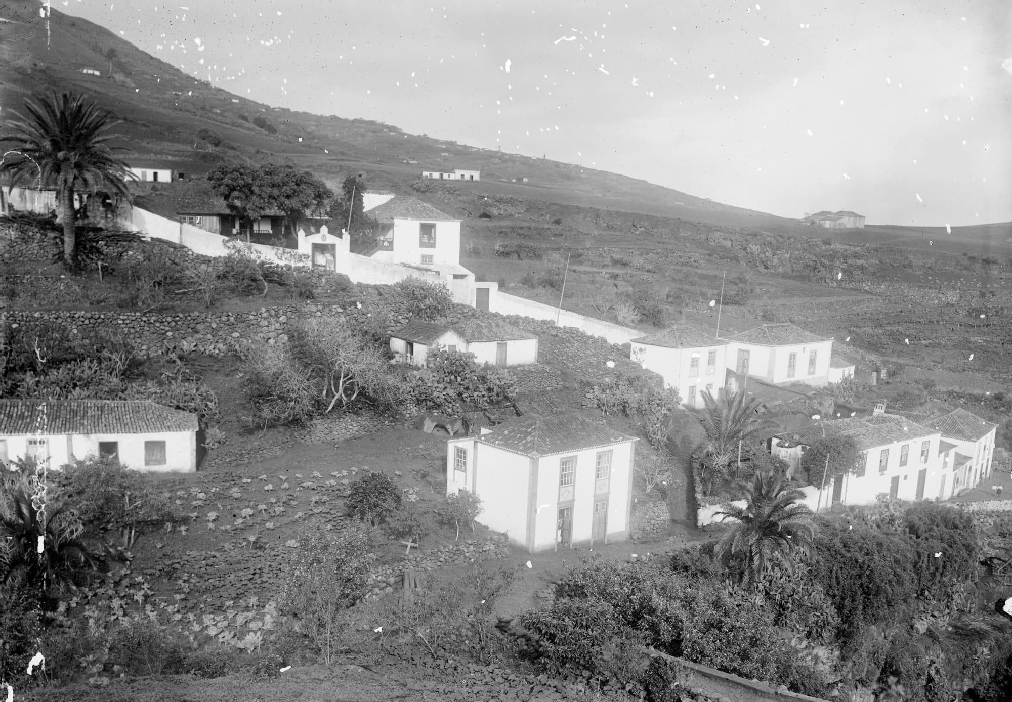 Imagen antigua de Puntallana. Fondo Miguel Brito. Archivo General de La Palma