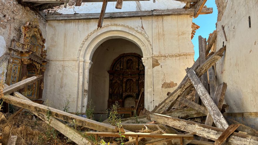 La ruina de una de las joyas del románico de Soria: "Con 24.000 euros en 2005 se habría salvado"