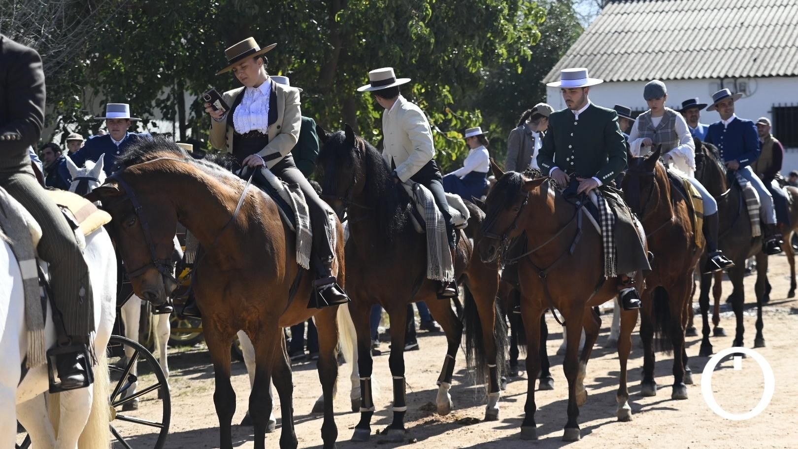 Marcha hípica por el día de Andalucía