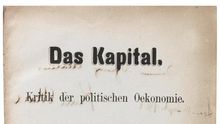 A subasta una primera edición de "El capital", de Marx