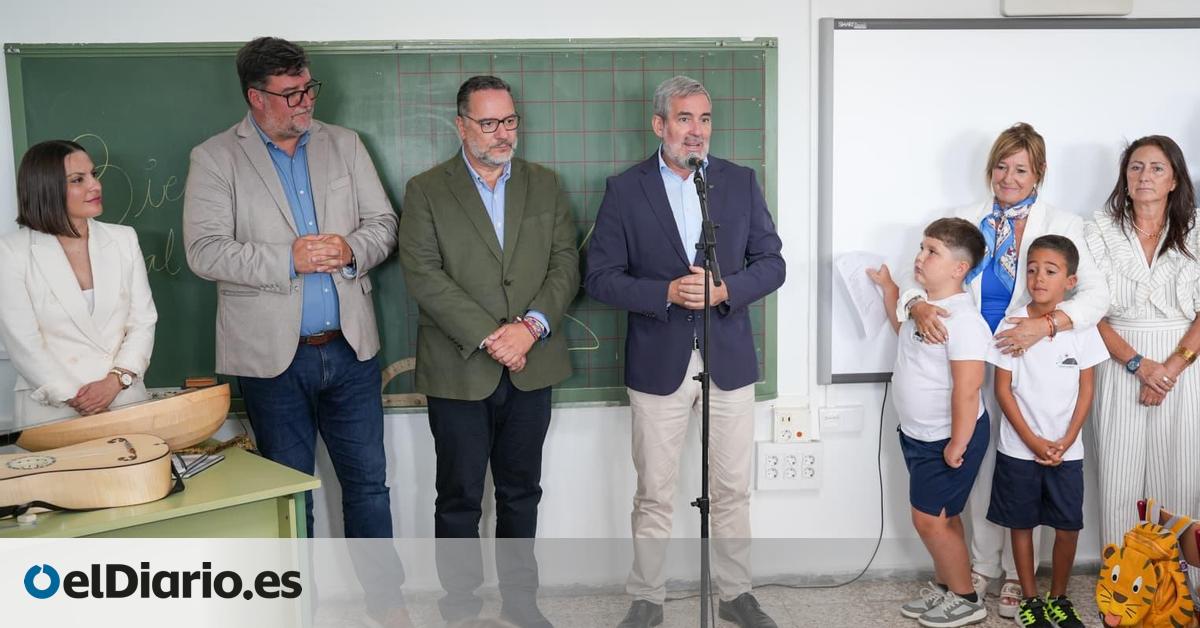 Arranca el curso escolar en Canarias con cerca de 236.000 estudiantes en todas las etapas educativas