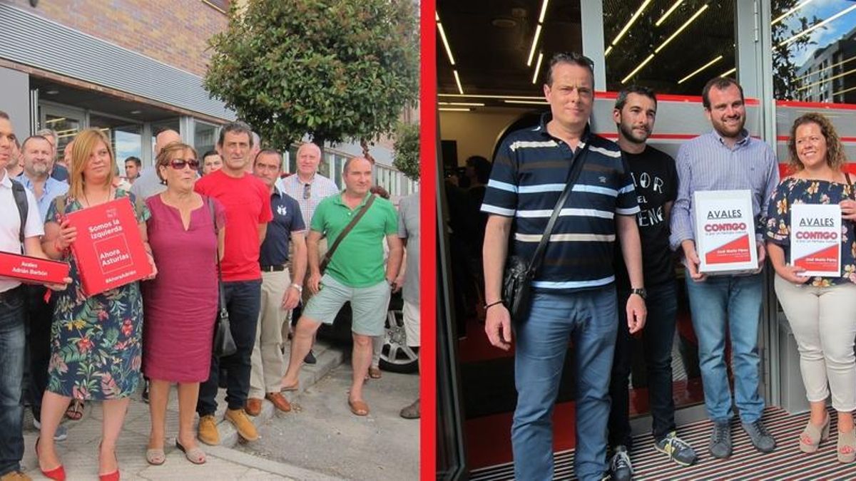 Adrián Barbón se impone a José María Pérez en la recogida de avales para liderar la Federación Socialista Asturiana