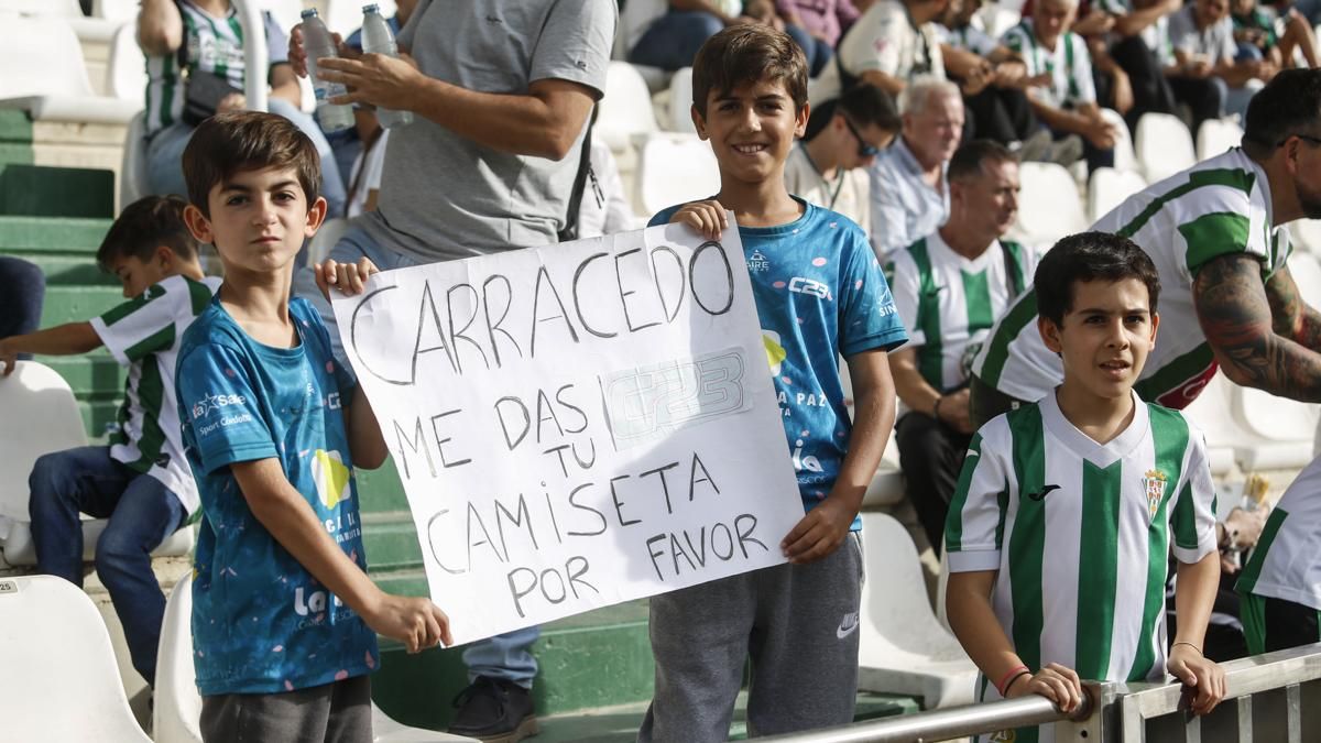 Grada Blanquiverde del Córdoba CF - AD Ceuta