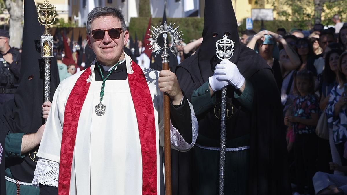 La salida de la Hermandad de la Conversión, en imágenes