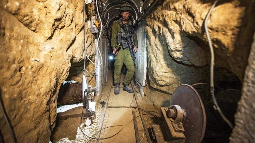 Israel construirá un muro subterráneo con Gaza para evitar los túneles palestinos