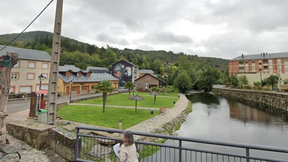 Playa fluvial de Igüeña.