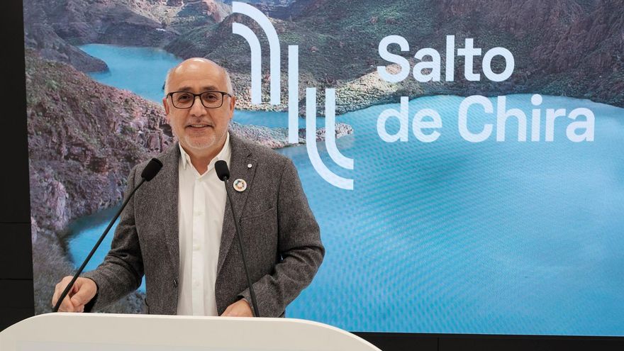 El presidente del Cabildo de Gran Canaria reprocha la participación de miembros de Podemos en la manifestación contra El Salto de Chira