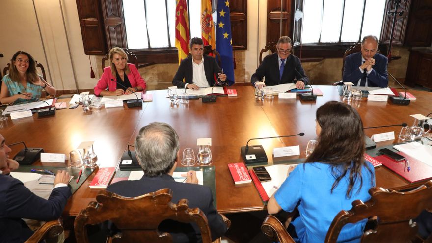 Imagen del pleno del Consell