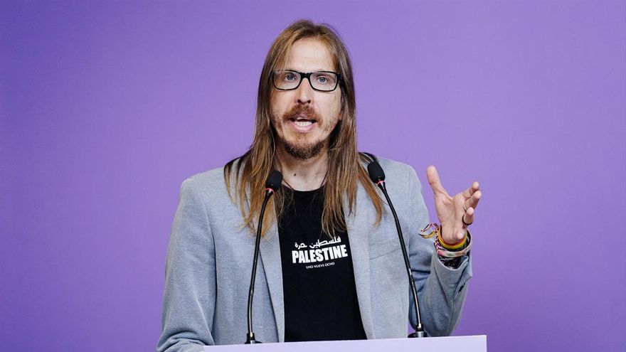 El secretario de Organización y portavoz de Podemos, Pablo Fernández, en imagen de archivo