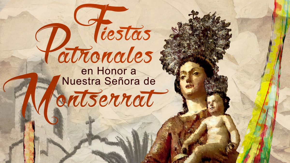 Davinia Rodríguez Brito gana el concurso del cartel las fiestas de Montserrat 2026