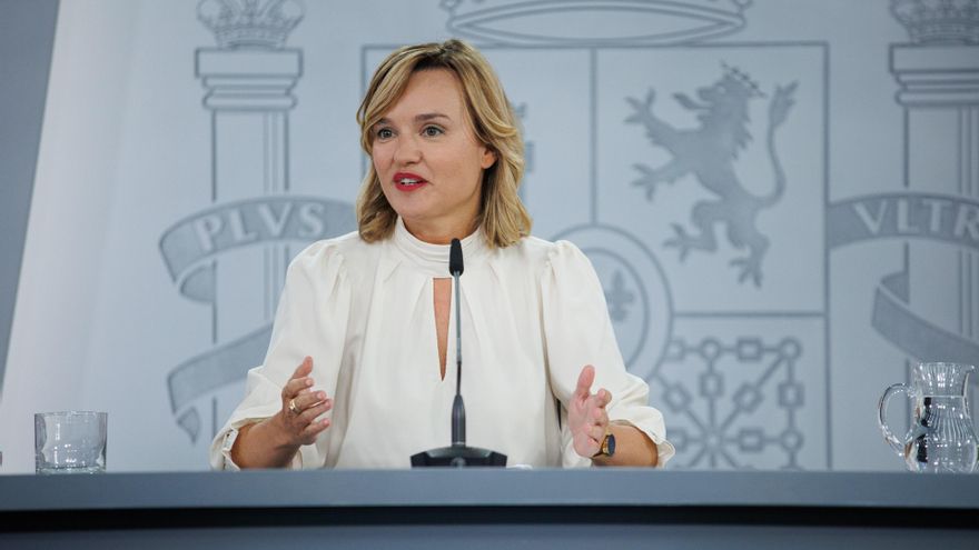 La ministra de Educación y portavoz del Gobierno, Pilar Alegría