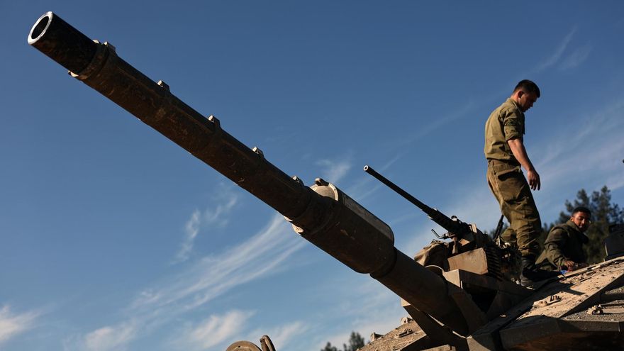 Imagen de archivo de soldados israelíes