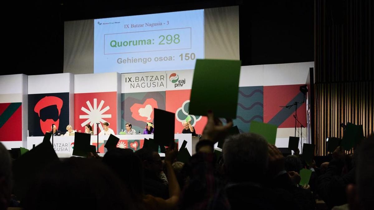 El PNV deja en 30 días sus procesos internos en sus nuevos estatutos y llama a "activar a la militancia"