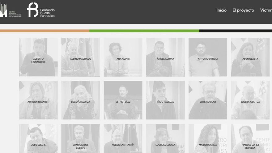 Víctimas del terrorismo de ETA, los GAL, los GRAPO, el yihadismo y la extrema derecha educan en una web interactiva