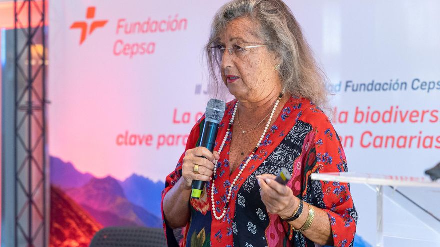 Victoria Eugenia Martín, en la II Jornada de Biodiversidad