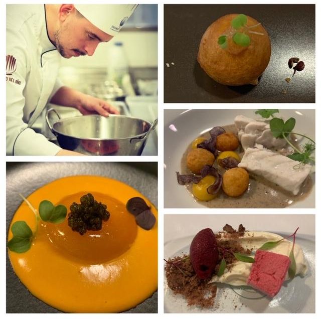 Óscar Dayas y sus platos