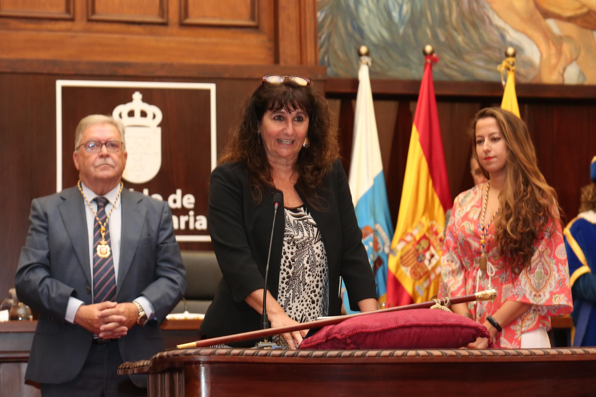 Concepción Monzón, consejera de Podemos. (ALEJANDRO RAMOS)