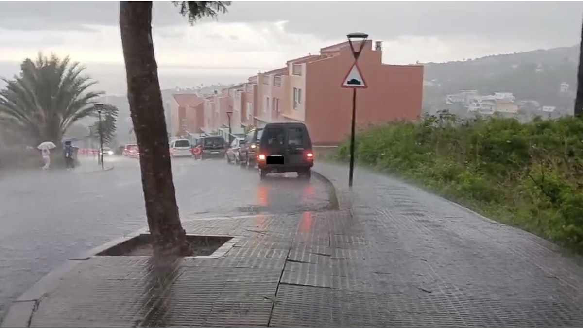 Las lluvias ‘ensopan’ de nuevo a La Palma