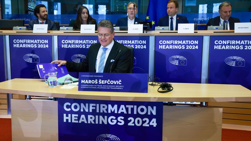 El futuro comisario de Comercio se pone de perfil sobre el acuerdo de la UE con Israel ante la masacre en Gaza