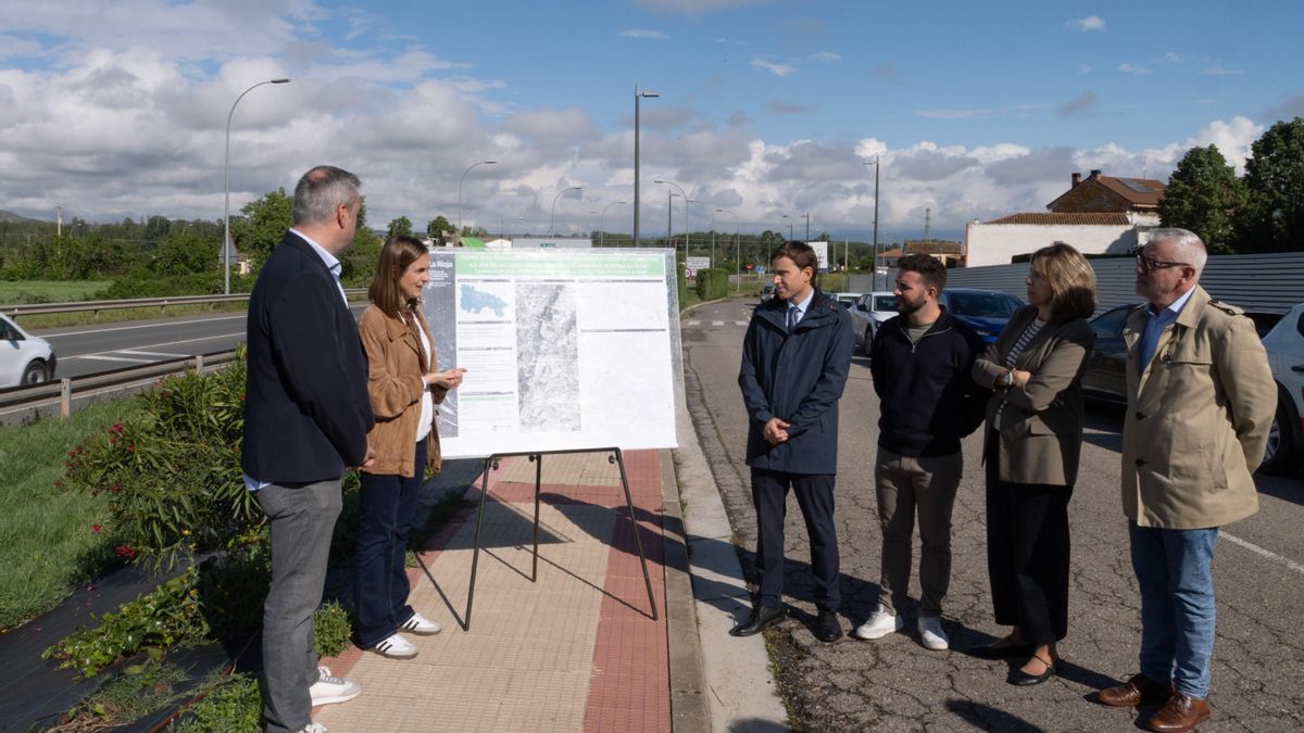 Más luz y más eficiente en la carretera entre Logroño y Villamediana