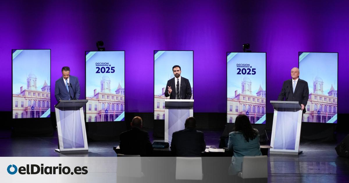 El debate final para la alcaldía de Nueva York muestra a Cuomo y al republicano Sliwa frente al progresista Mamdani: “Mis rivales tienen miedo”