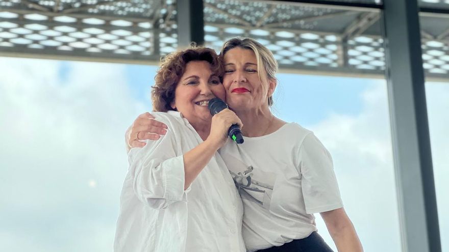 Díaz ataca en Euskadi a PNV y EH Bildu y vaticina que la unidad de la izquierda podrá devolver las victorias electorales