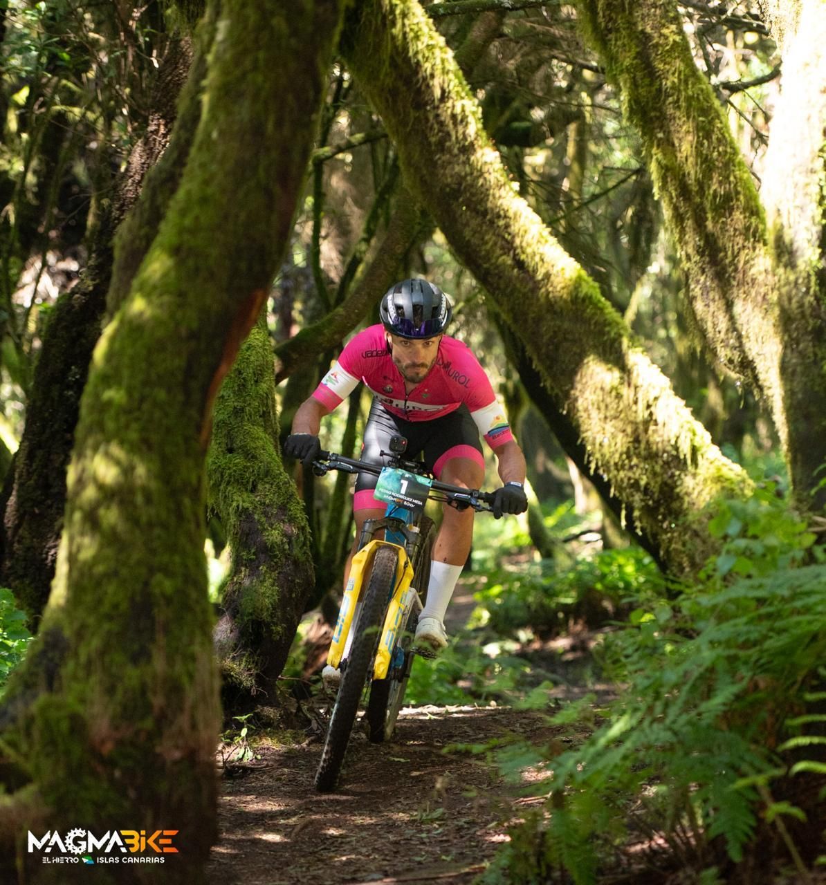 El ciclista palmero Pedro Rodríguez se hace con su quinta Magma Bike. JOSÉ LUIS RODRÍGUEZ