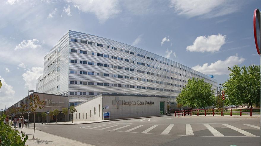 Hospital San Pedro, en Logroño.