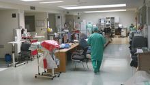 Zona UCI en el Hospital de Ciudad Real