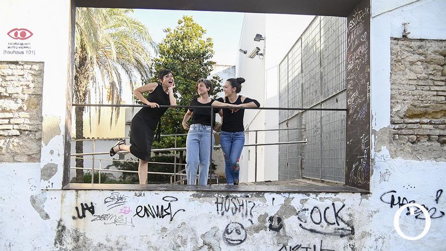 Responsables de la Escuela de Teatro Inclusivo de Córdoba.