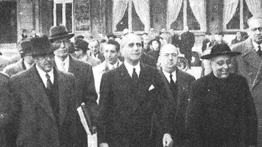 EEUU ensayó en Albacete la recuperación de las relaciones entre Franco y Eisenhower con cultura y leche en polvo