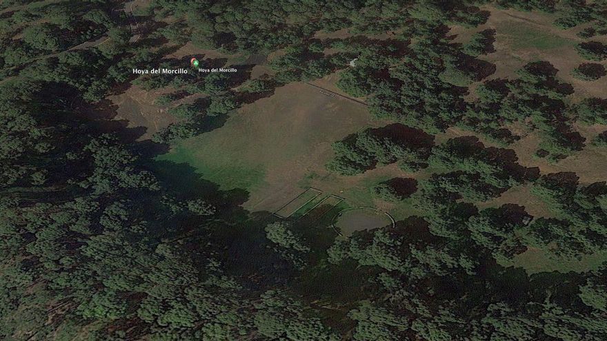 Zona de la Hoya del Morcillo, en El Hierro