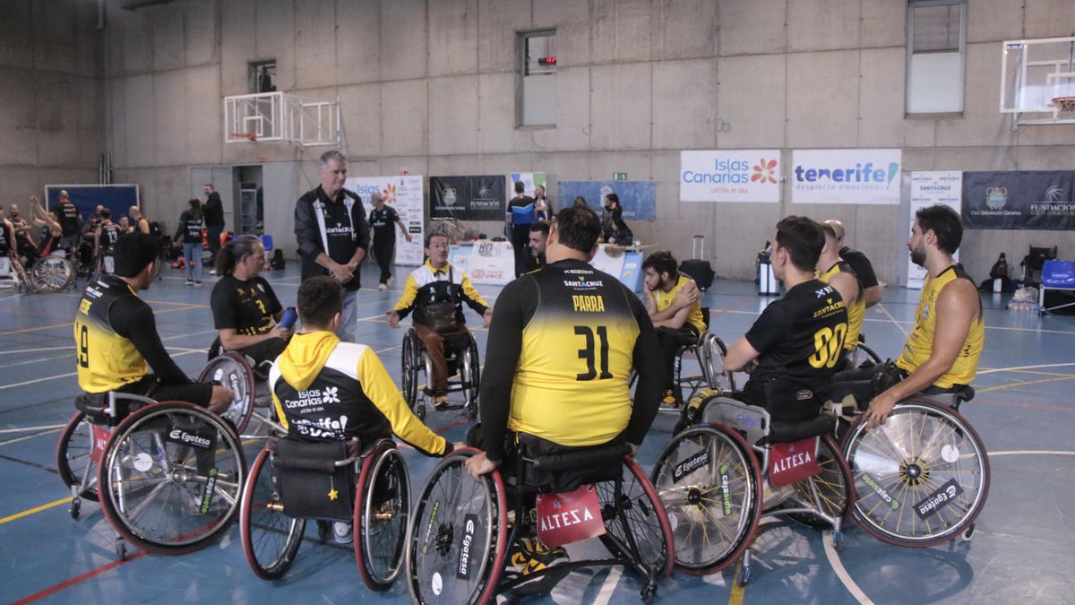 El Santa Cruz ADEIN Tenerife Fundación CB Canarias despide el año visitando Valladolid