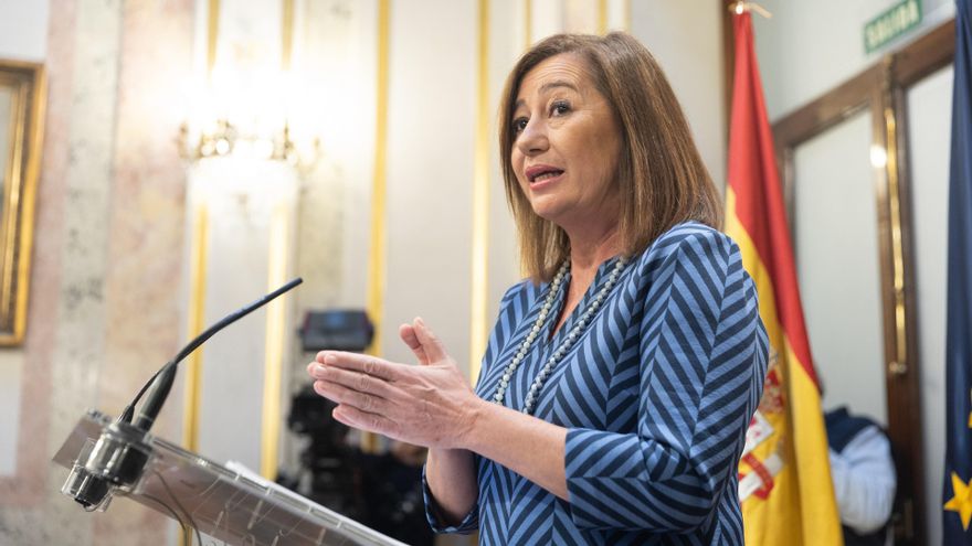 Archivo - La presidenta del Congreso, Francina Armengol.