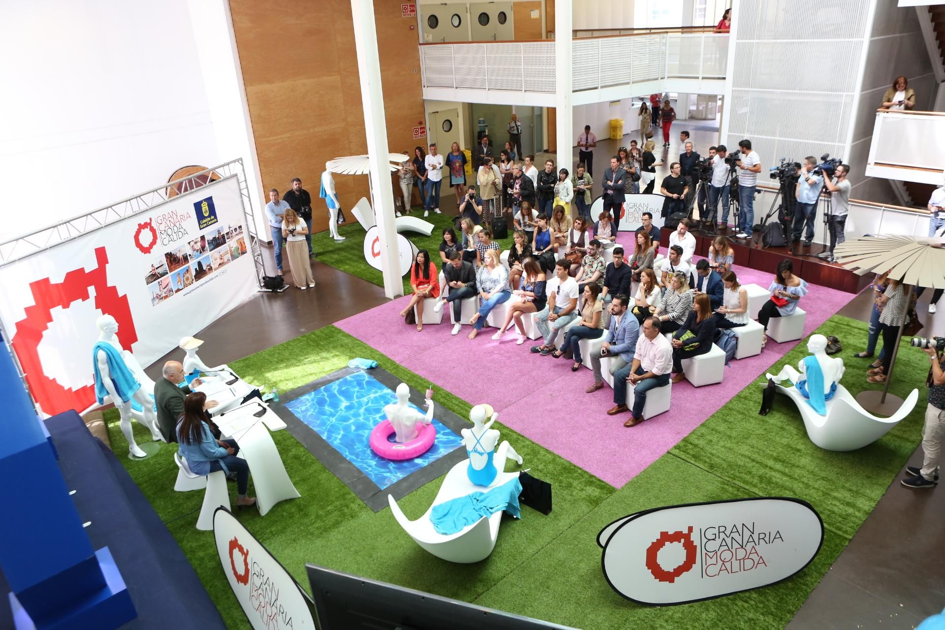 Presentación de la pasarela Moda Cálida. (Alejandro Ramos)