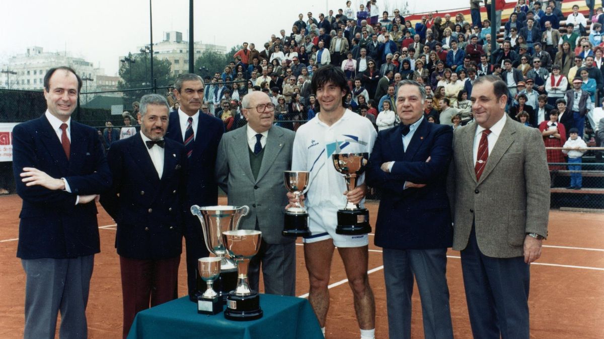 Emilio Sánchez Vicario fue campeón en 1987 en el cuadro individual y en 1985 y 1987 en el de dobles junto a su inseparable Sergio Casal
